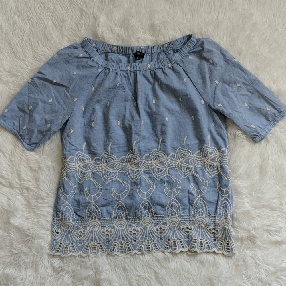 Talbot's off the shoulder shirt